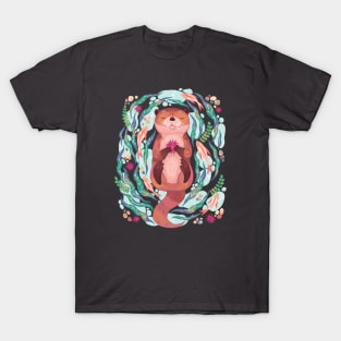 Otter Meditating 2 T-Shirt
